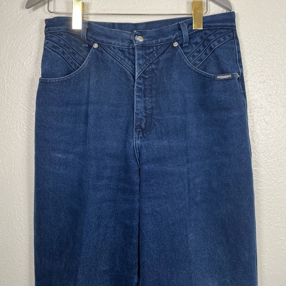 Vintage Roughrider ultra high rise dark blue denim mom jeans - Picture 13 of 13